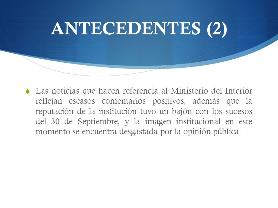ANTECEDENTES (2)
