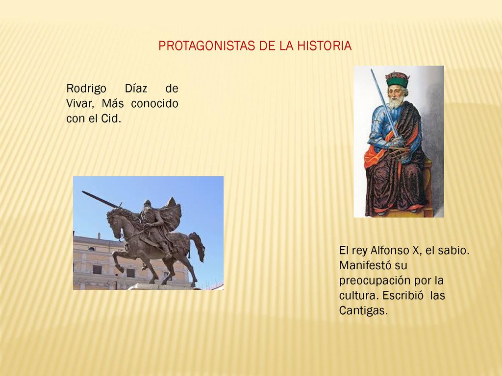 PROTAGONISTAS DE LA HISTORIA