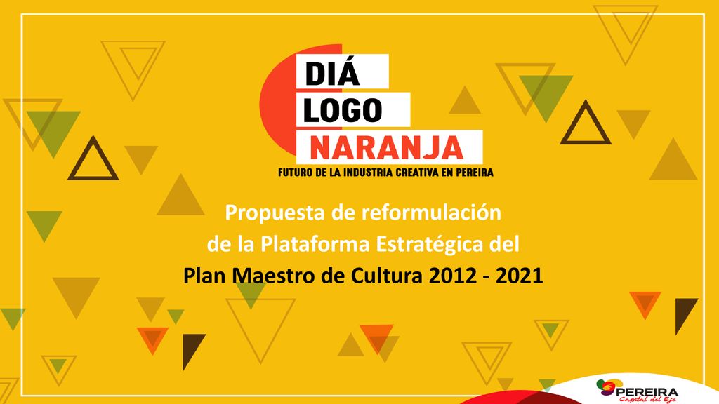 Propuesta de reformulación de la Plataforma Estratégica del