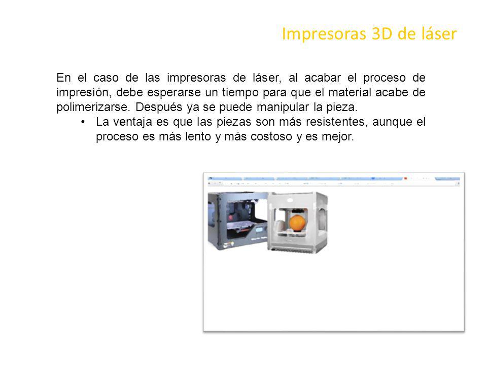 Impresoras 3D de láser