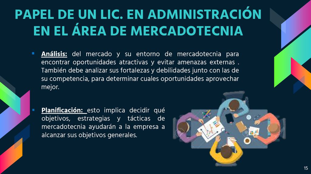 PAPEL DE UN LIC. EN ADMINISTRACIÓN EN EL ÁREA DE MERCADOTECNIA