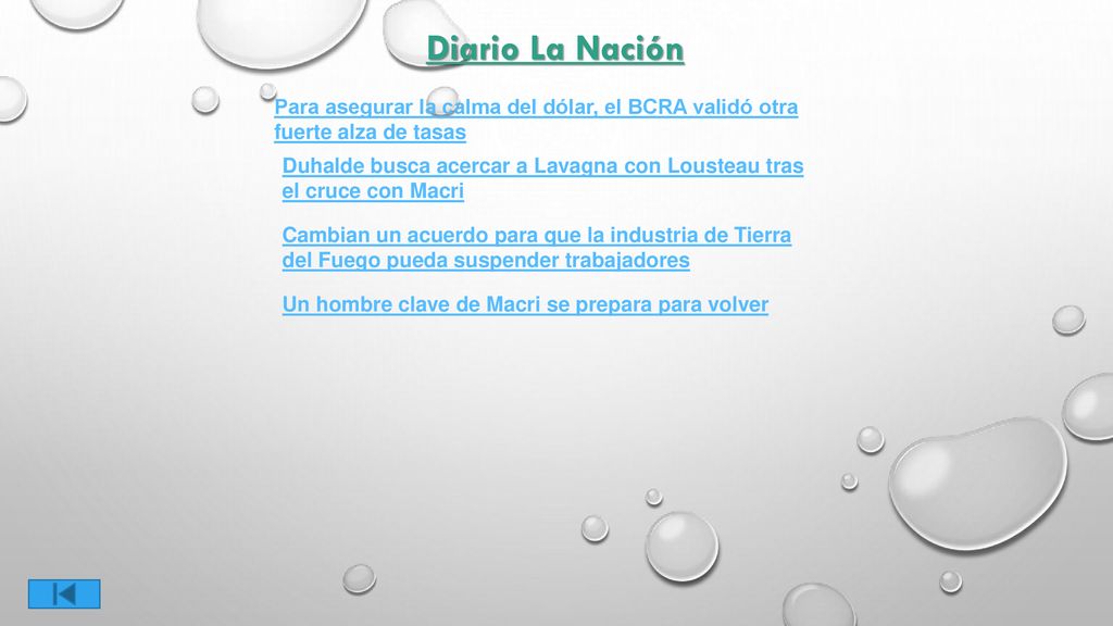 Diario La Nación Para asegurar la calma del dólar, el BCRA validó otra fuerte alza de tasas.