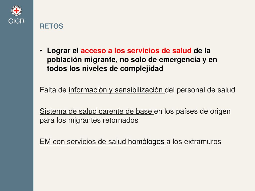Falta de información y sensibilización del personal de salud