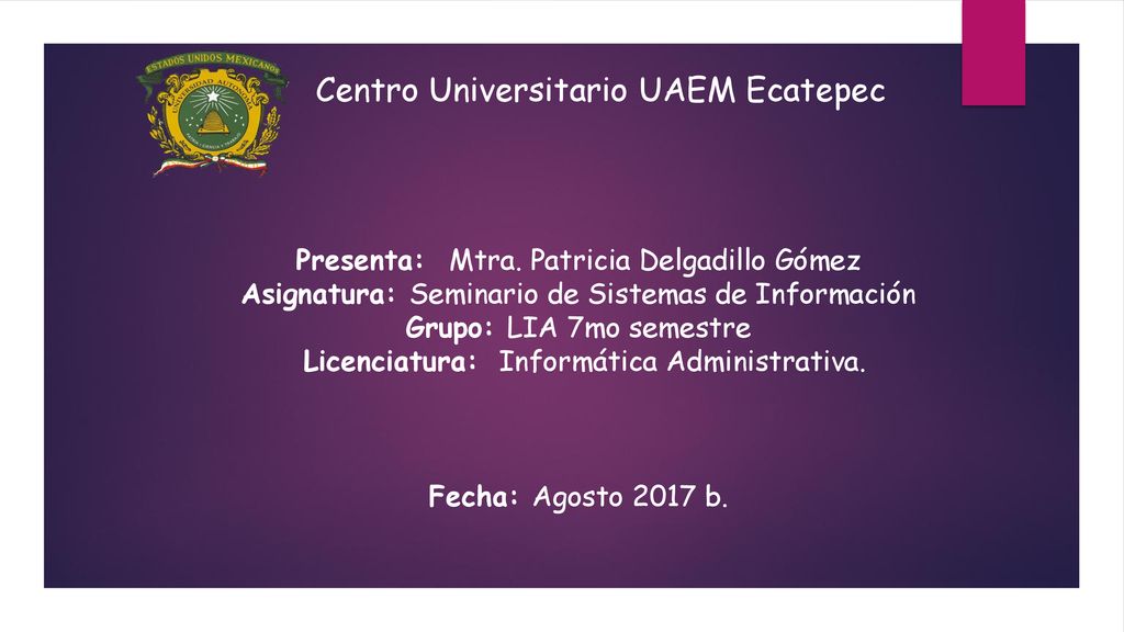 Centro Universitario UAEM Ecatepec - ppt descargar
