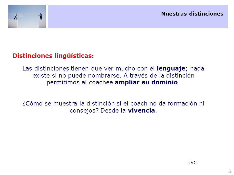 Distinciones lingüísticas: