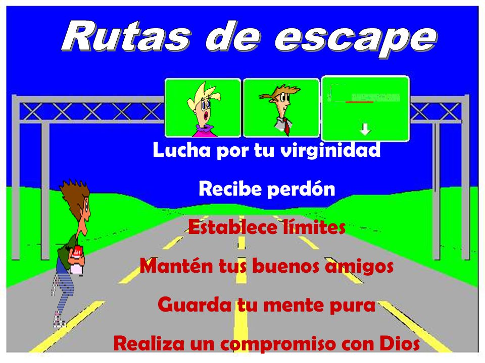 Rutas de escape Lucha por tu virginidad Recibe perdón
