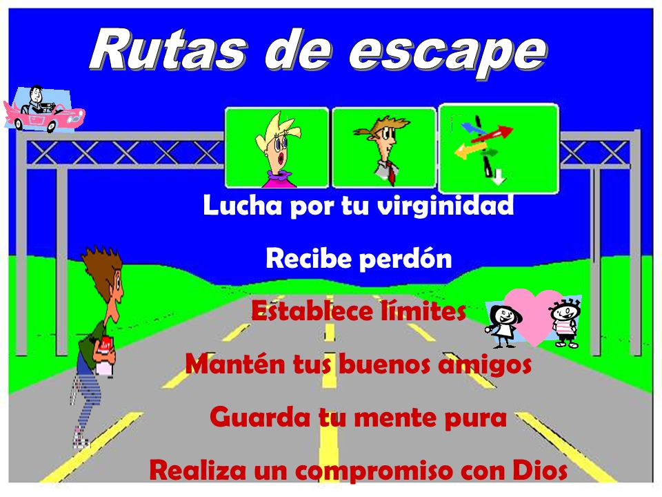 Rutas de escape Lucha por tu virginidad Recibe perdón