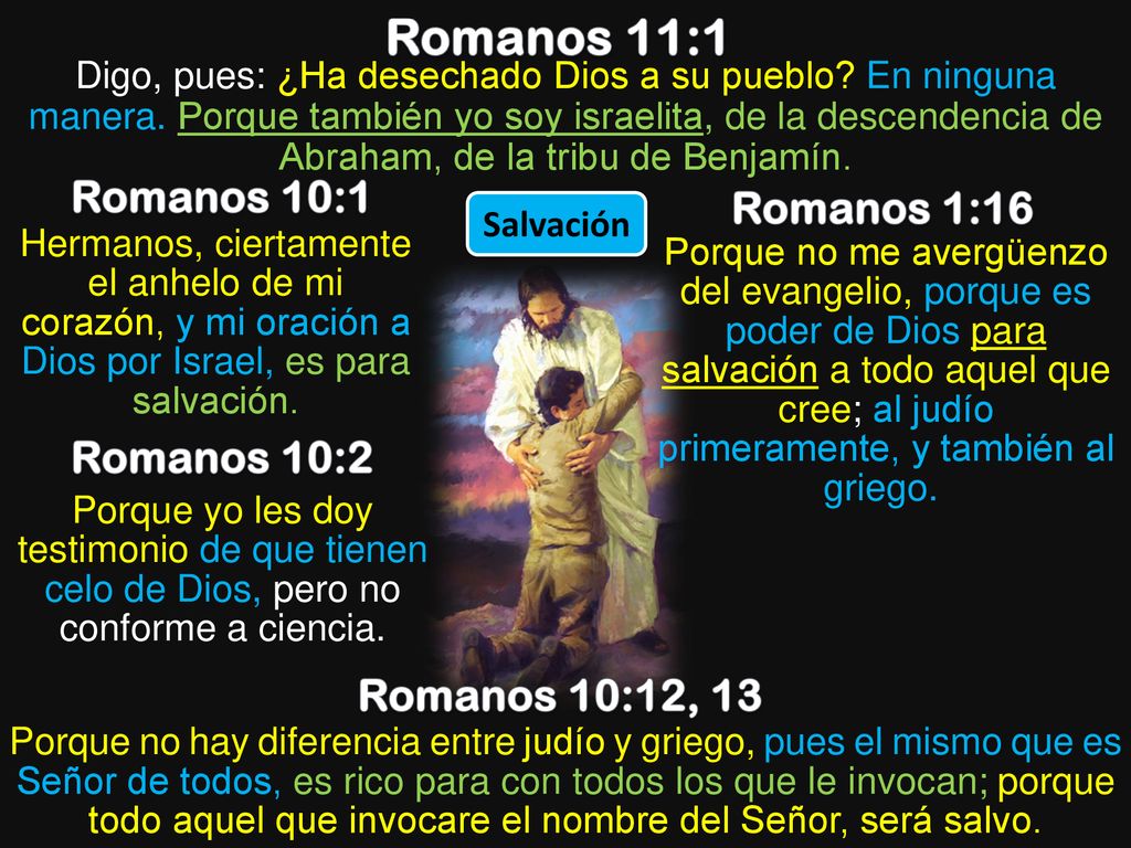 Romanos 11:1 Romanos 10:1 Romanos 1:16 Romanos 10:2 Romanos 10:12, 13