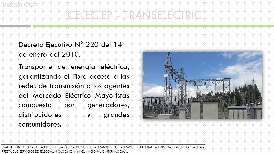 CELEC EP - TRANSELECTRIC