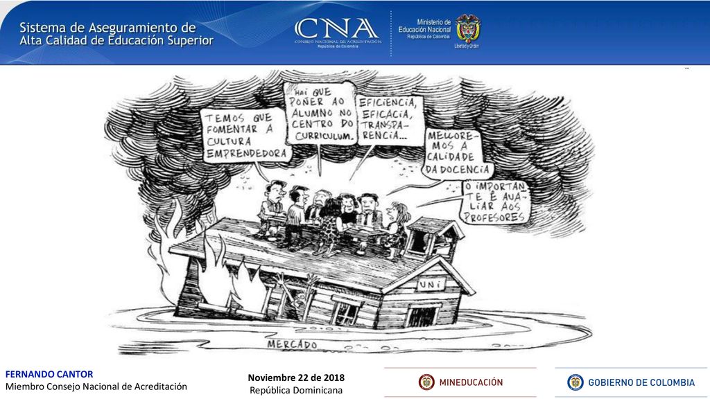 FERNANDO CANTOR Miembro Consejo Nacional de Acreditación Noviembre 22 de 2018 República Dominicana