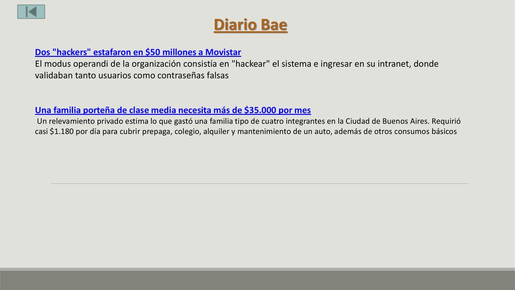 Diario Bae Dos hackers estafaron en $50 millones a Movistar