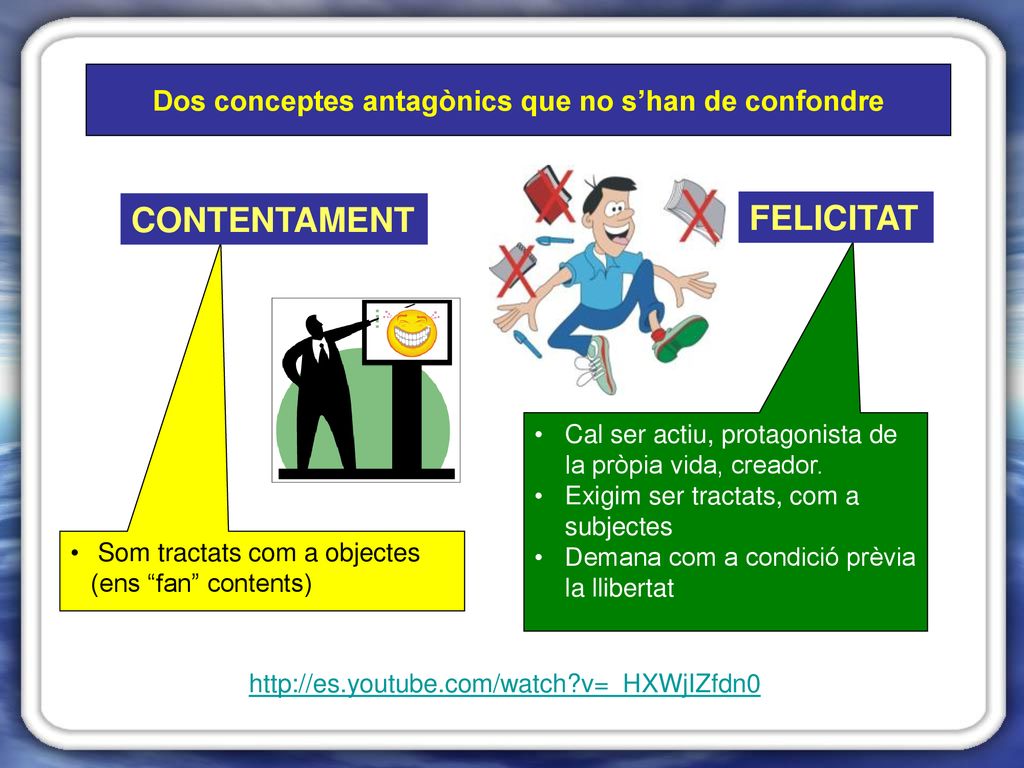 Dos conceptes antagònics que no s’han de confondre
