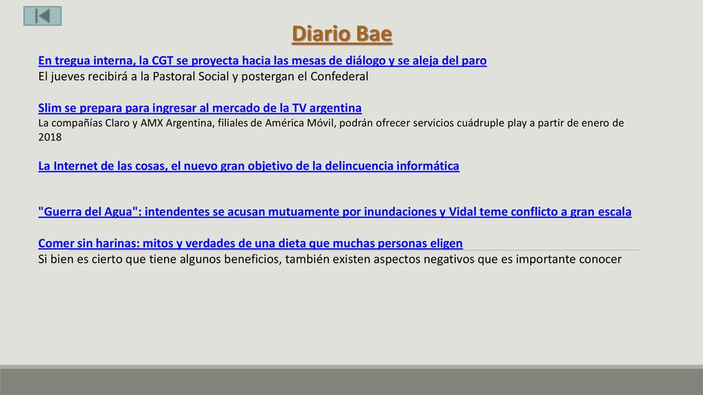 Diario Bae En tregua interna, la CGT se proyecta hacia las mesas de diálogo y se aleja del paro.