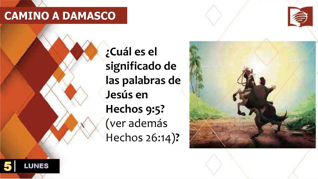 CAMINO A DAMASCO ¿Cuál es el significado de las palabras de Jesús en Hechos 9:5 (ver además Hechos 26:14)