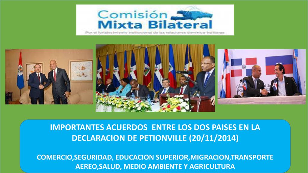 IMPORTANTES ACUERDOS ENTRE LOS DOS PAISES EN LA DECLARACION DE PETIONVILLE (20/11/2014)