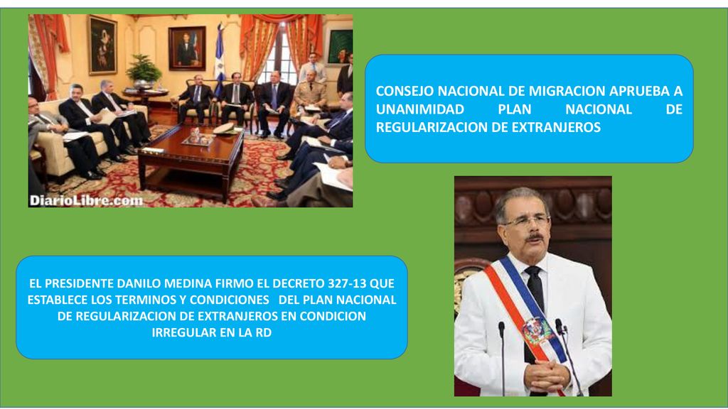CONSEJO NACIONAL DE MIGRACION APRUEBA A UNANIMIDAD PLAN NACIONAL DE REGULARIZACION DE EXTRANJEROS