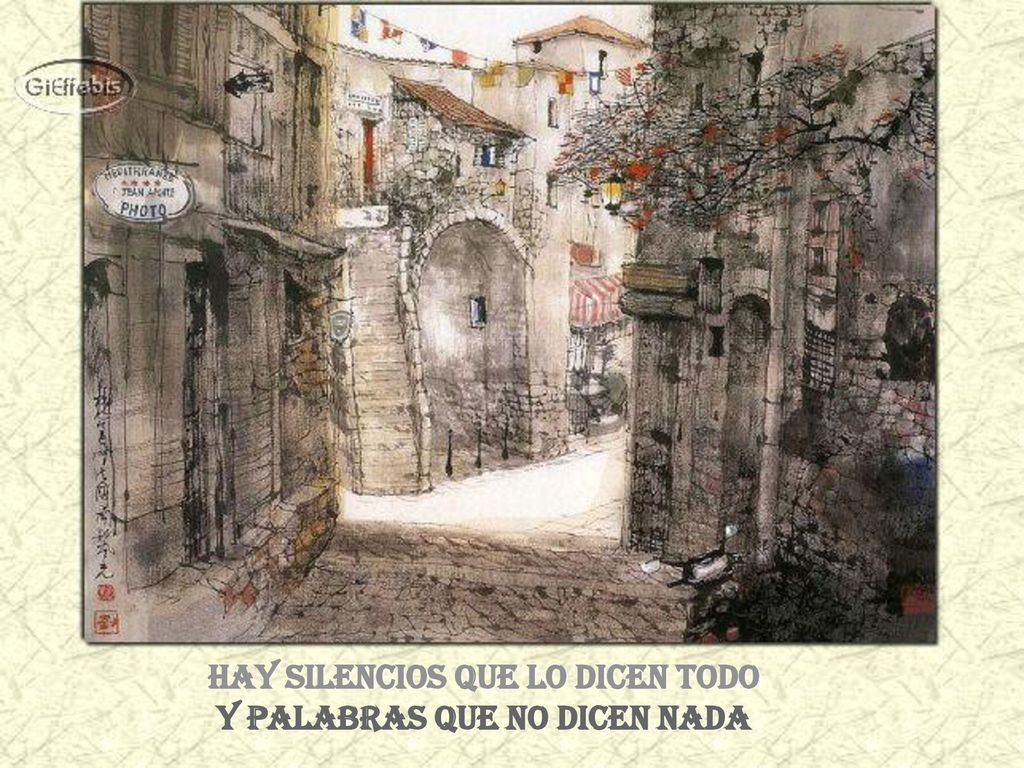 Hay silencios que lo dicen todo y palabras que no dicen nada