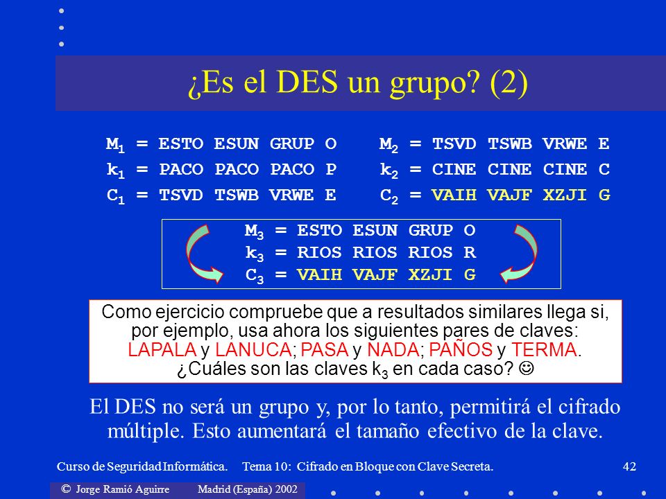 Curso de Seguridad Informática en Diapositivas Material Docente de Libre Distribución