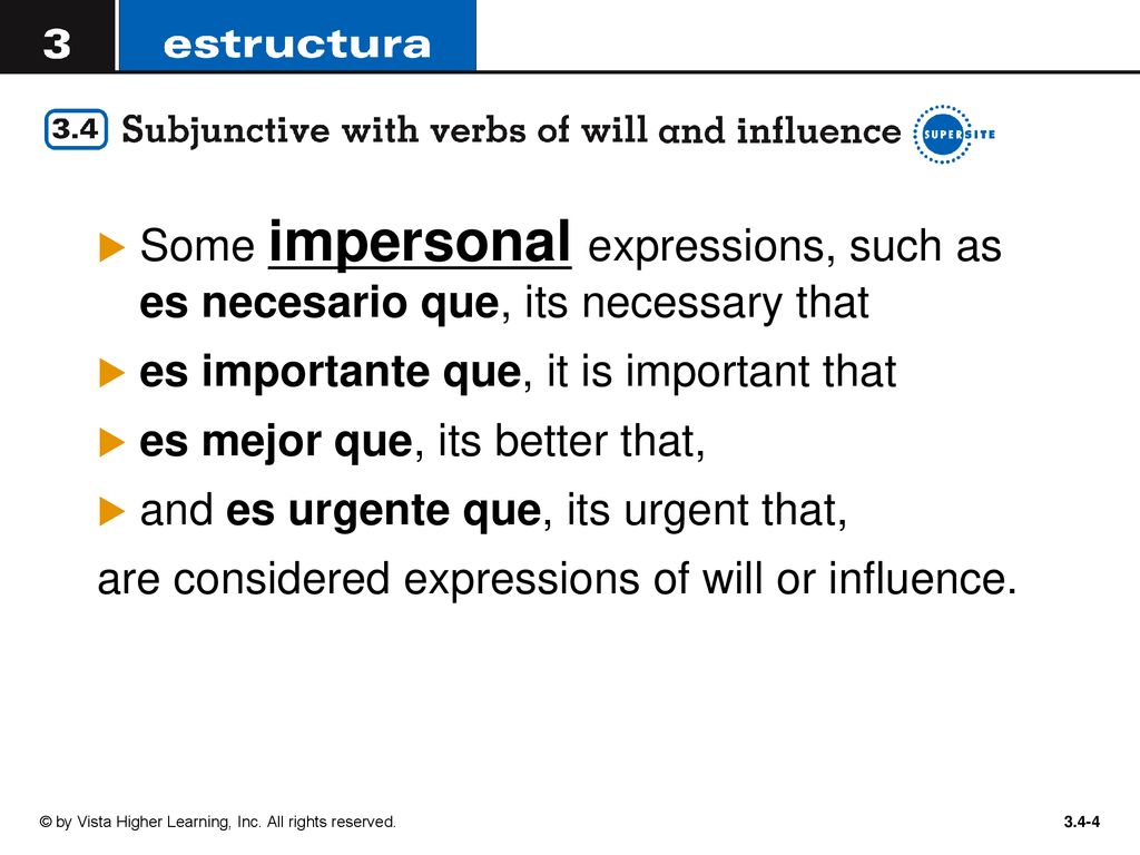 es importante que, it is important that es mejor que, its better that,