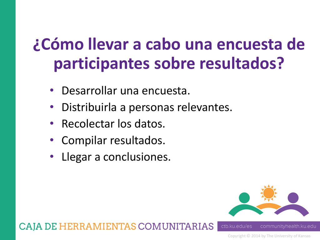 ¿Cómo llevar a cabo una encuesta de participantes sobre resultados