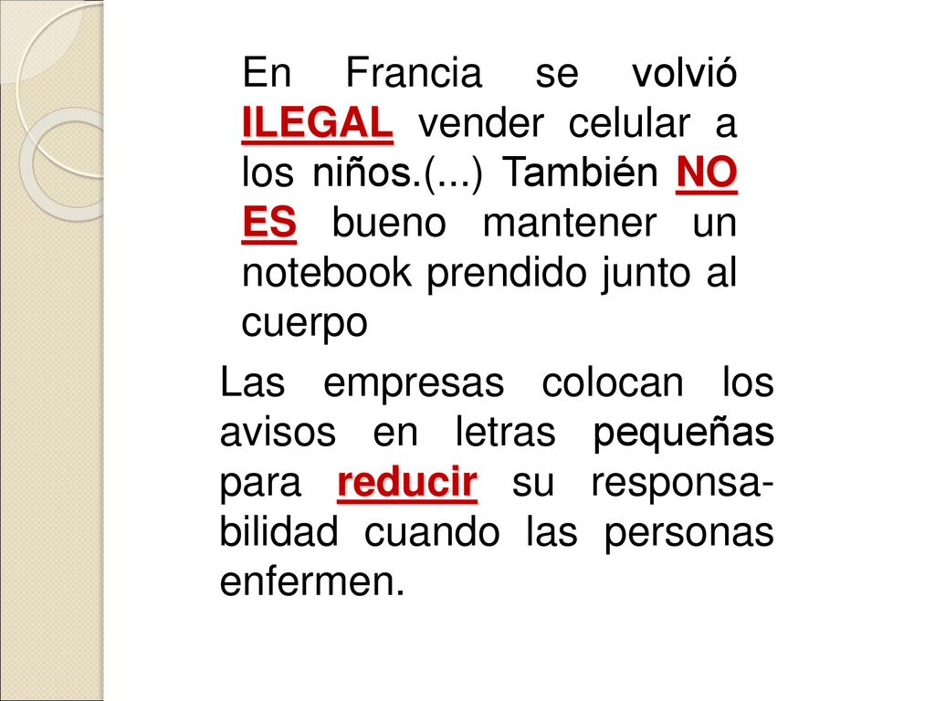 En Francia se volvió ILEGAL vender celular a los niños. (