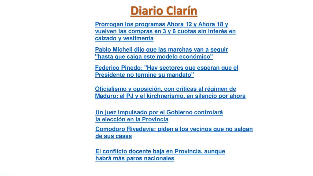 Diario Clarín Prorrogan los programas Ahora 12 y Ahora 18 y vuelven las compras en 3 y 6 cuotas sin interés en calzado y vestimenta.
