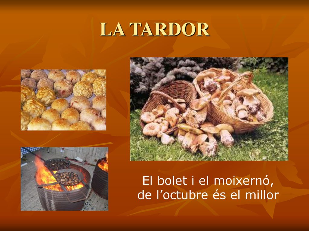El bolet i el moixernó, de l’octubre és el millor