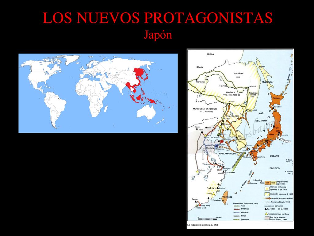 LOS NUEVOS PROTAGONISTAS Japón
