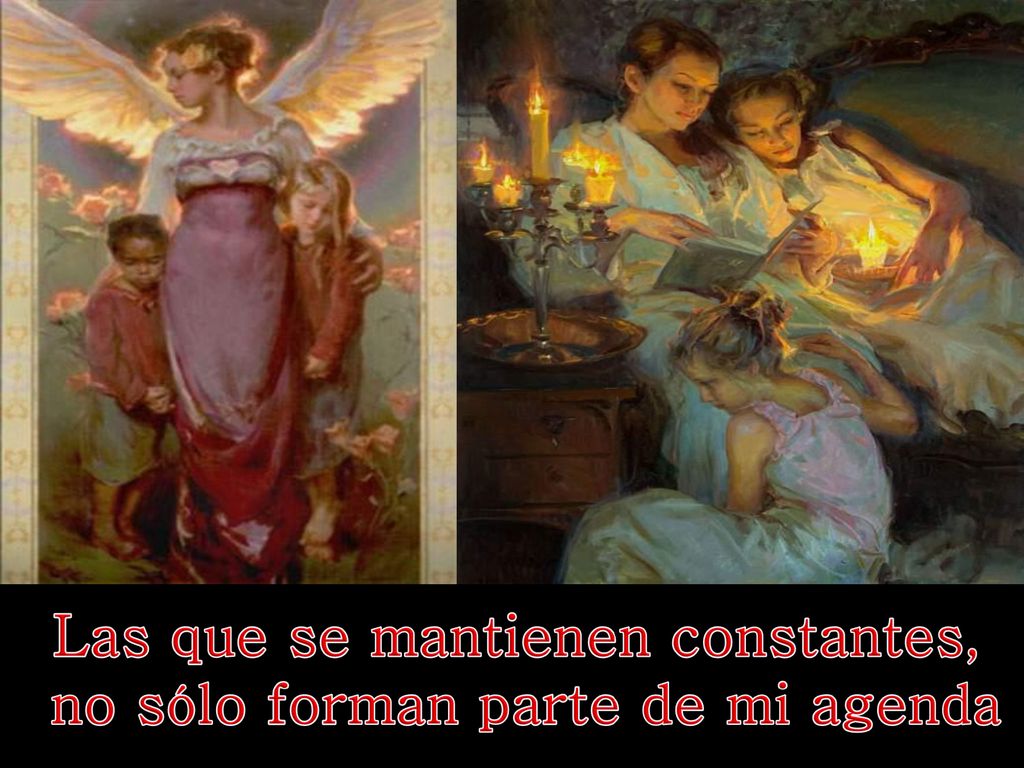 Las que se mantienen constantes, no sólo forman parte de mi agenda