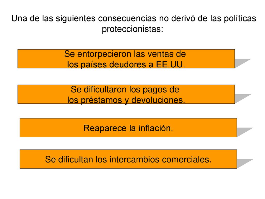Se entorpecieron las ventas de los países deudores a EE.UU.