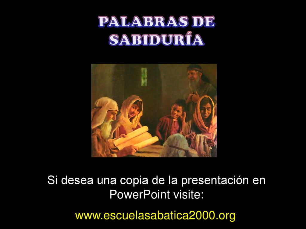 Si desea una copia de la presentación en PowerPoint visite: