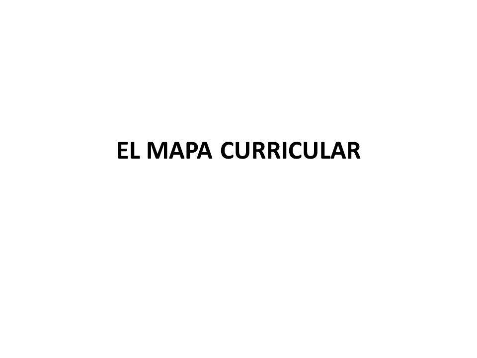 EL MAPA CURRICULAR