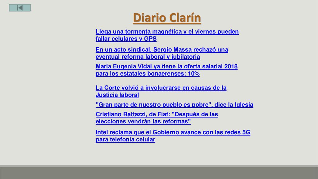 Diario Clarín Llega una tormenta magnética y el viernes pueden fallar celulares y GPS.