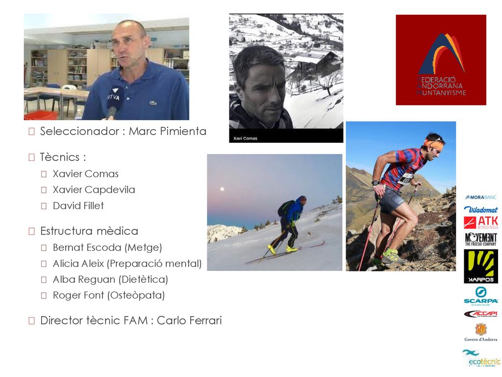Estructura Seleccionador : Marc Pimienta Tècnics : Estructura mèdica