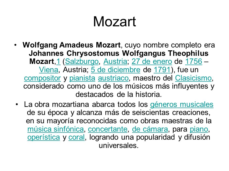 Mozart