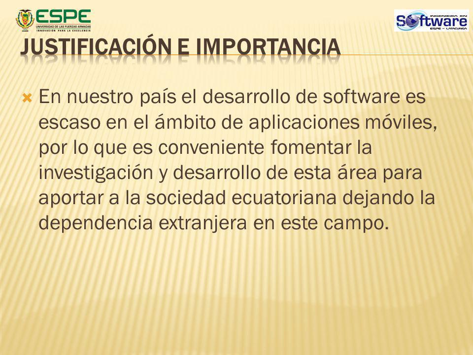 Justificación e Importancia