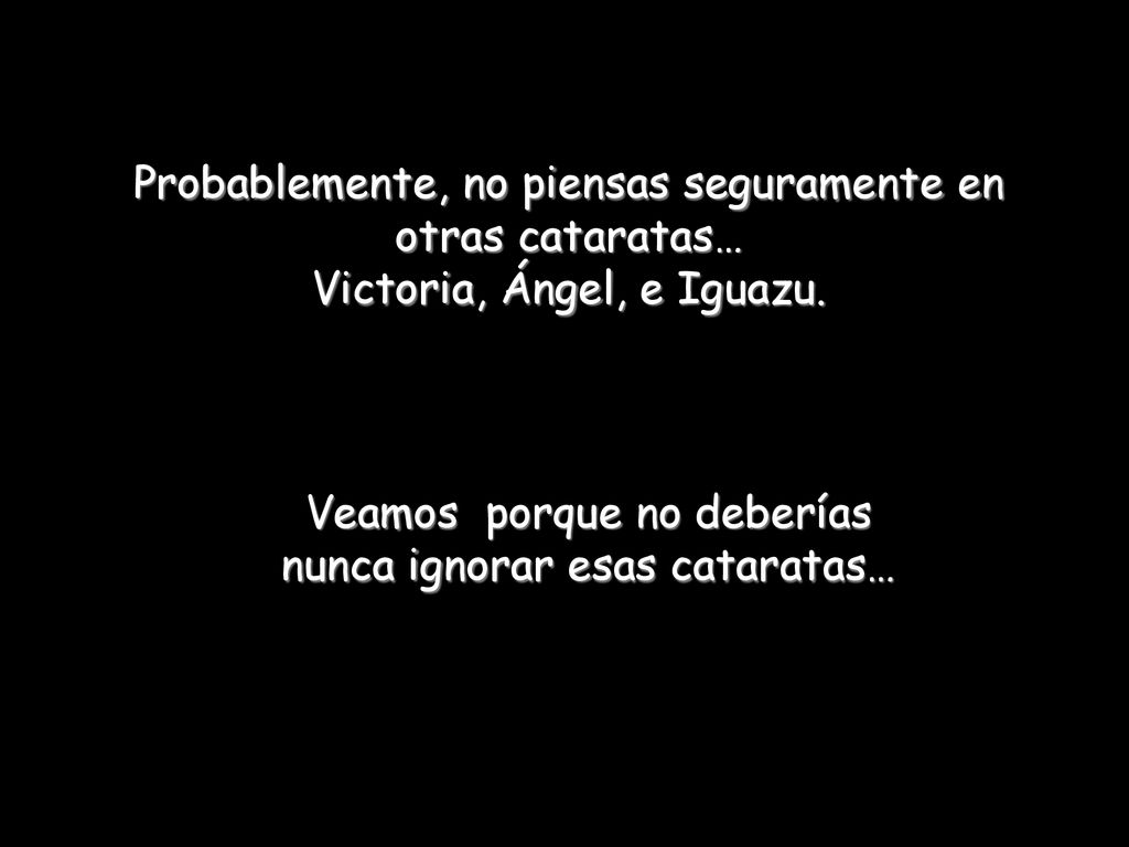Veamos porque no deberías nunca ignorar esas cataratas…