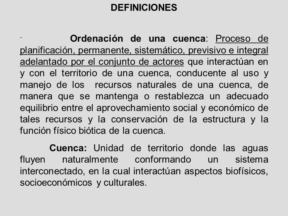 DEFINICIONES