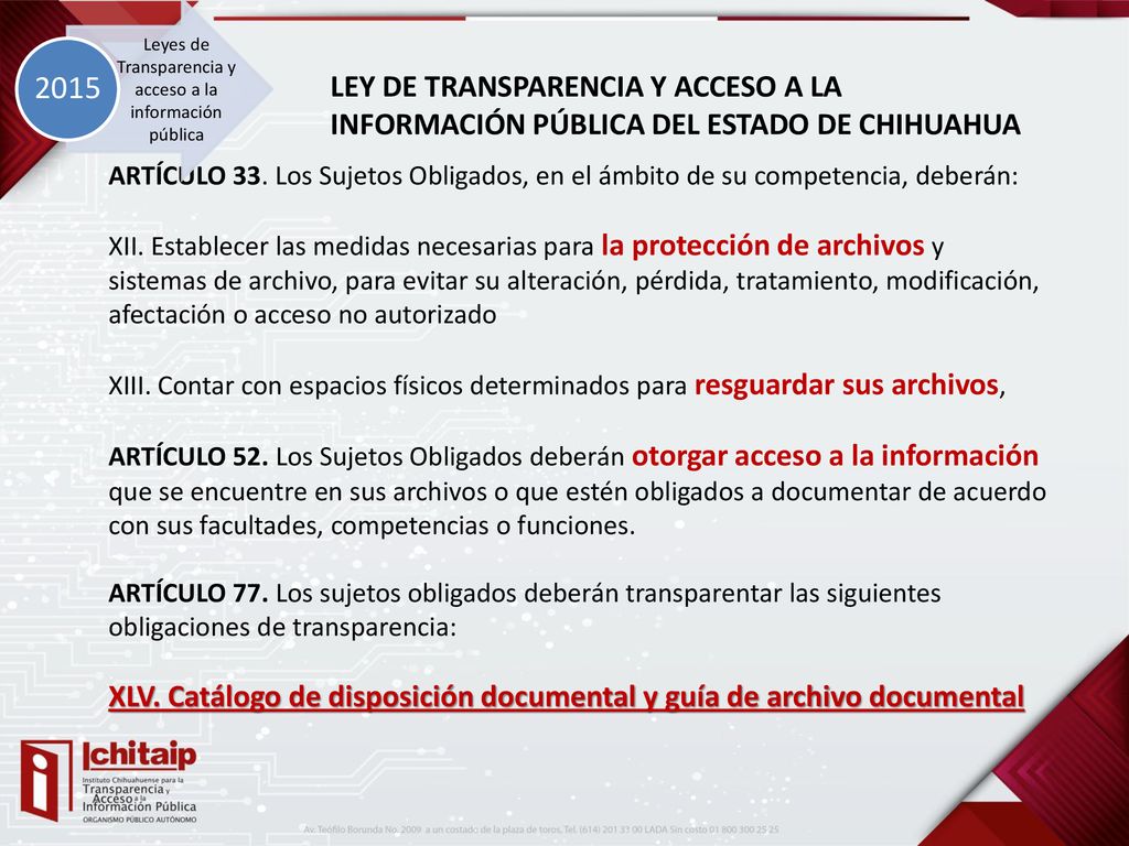 Leyes de Transparencia y acceso a la información pública