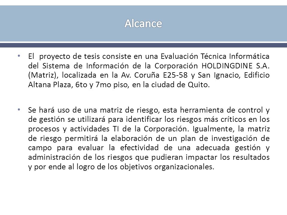 Alcance