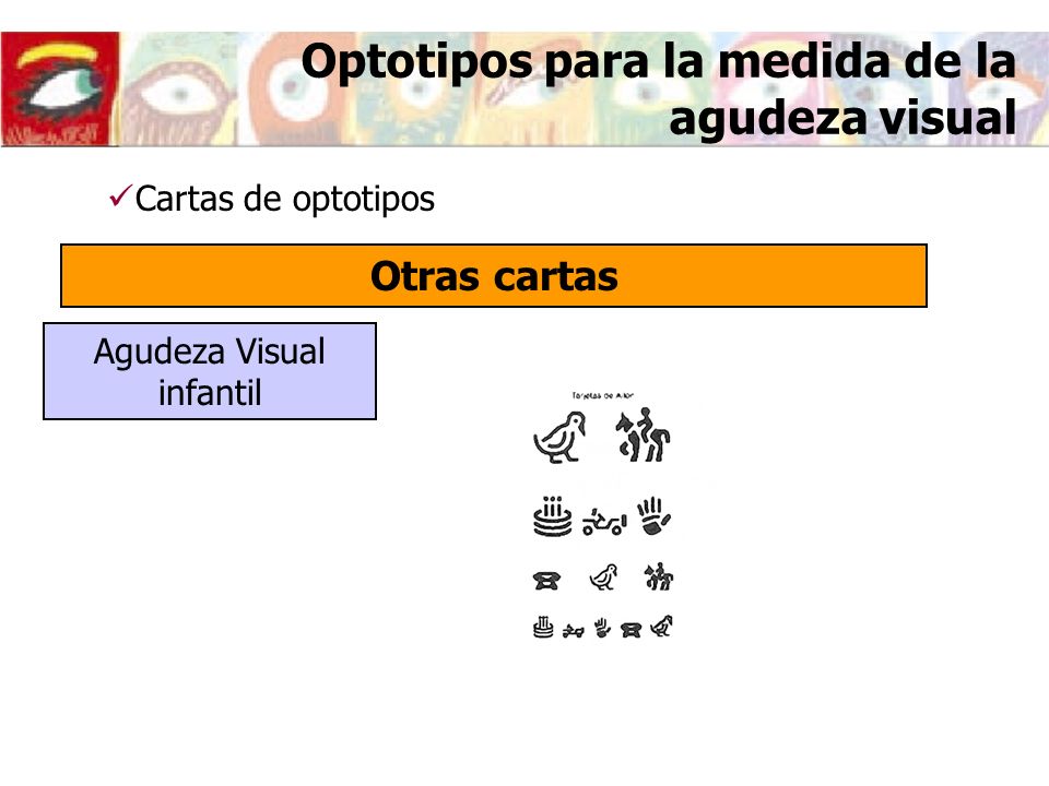 Optotipos para la medida de la agudeza visual
