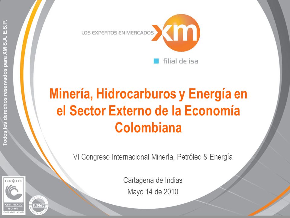 VI Congreso Internacional Minería, Petróleo & Energía