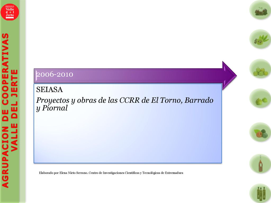 Proyectos y obras de las CCRR de El Torno, Barrado y Piornal