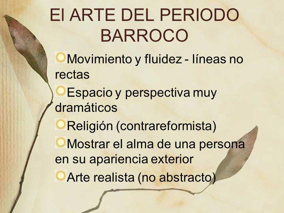 El ARTE DEL PERIODO BARROCO
