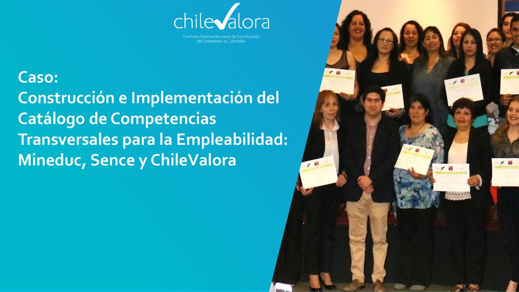 Caso: Construcción e Implementación del Catálogo de Competencias Transversales para la Empleabilidad: Mineduc, Sence y ChileValora.
