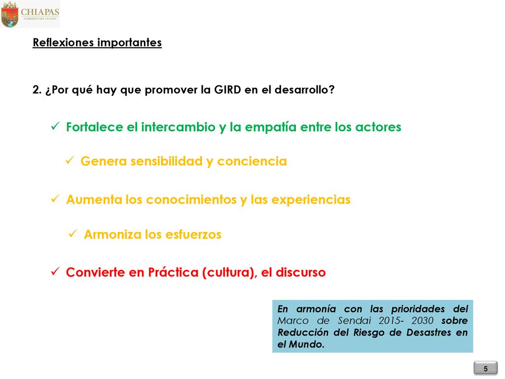 Fortalece el intercambio y la empatía entre los actores