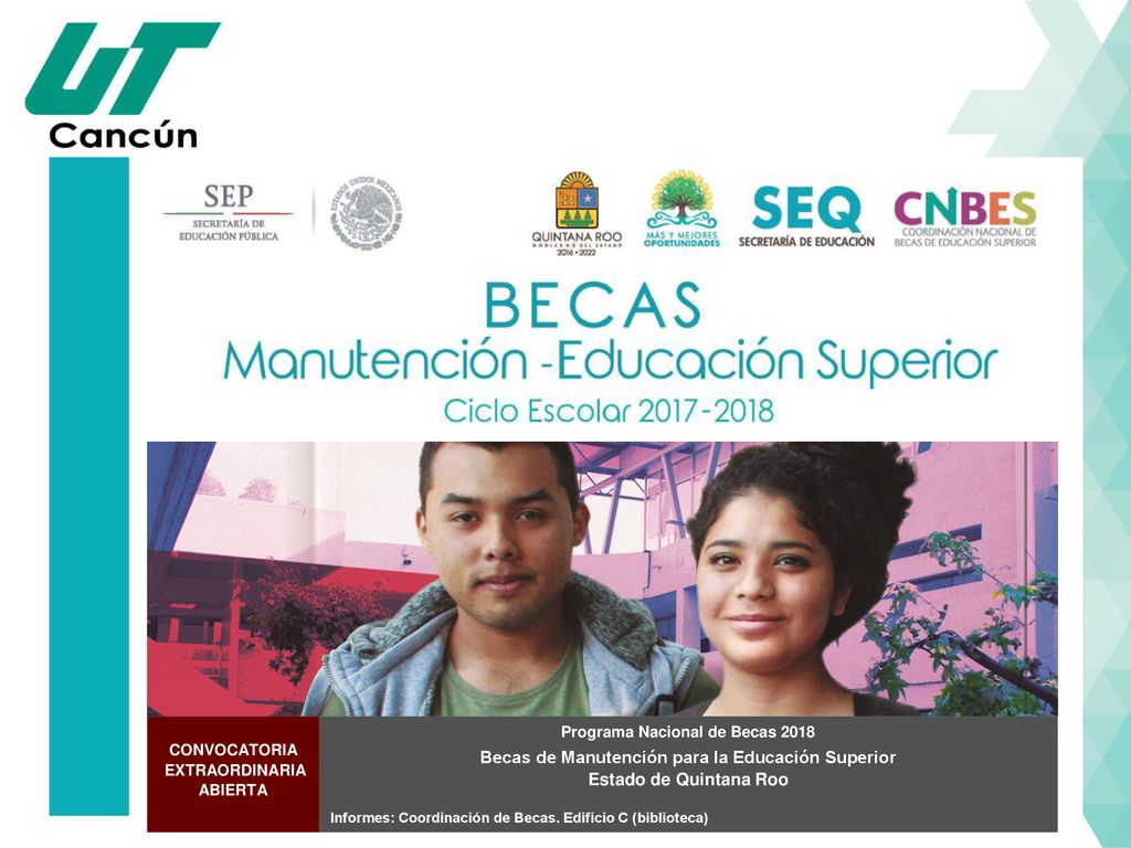 Becas de Manutención para la Educación Superior Estado de Quintana Roo