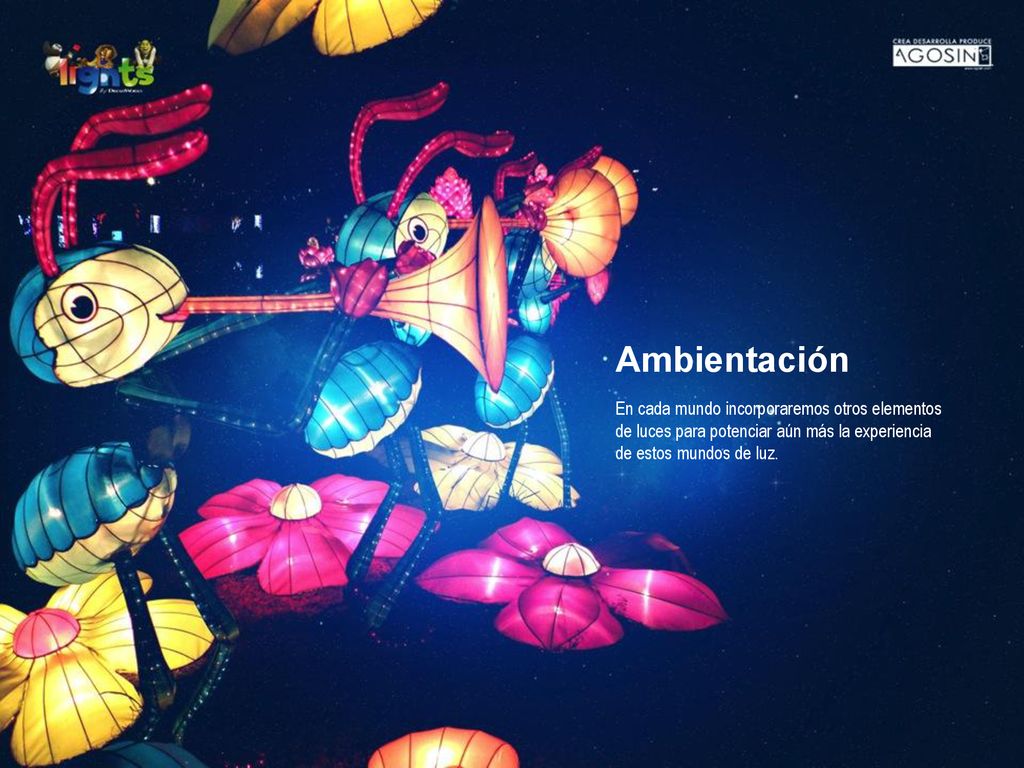 Ambientación En cada mundo incorporaremos otros elementos