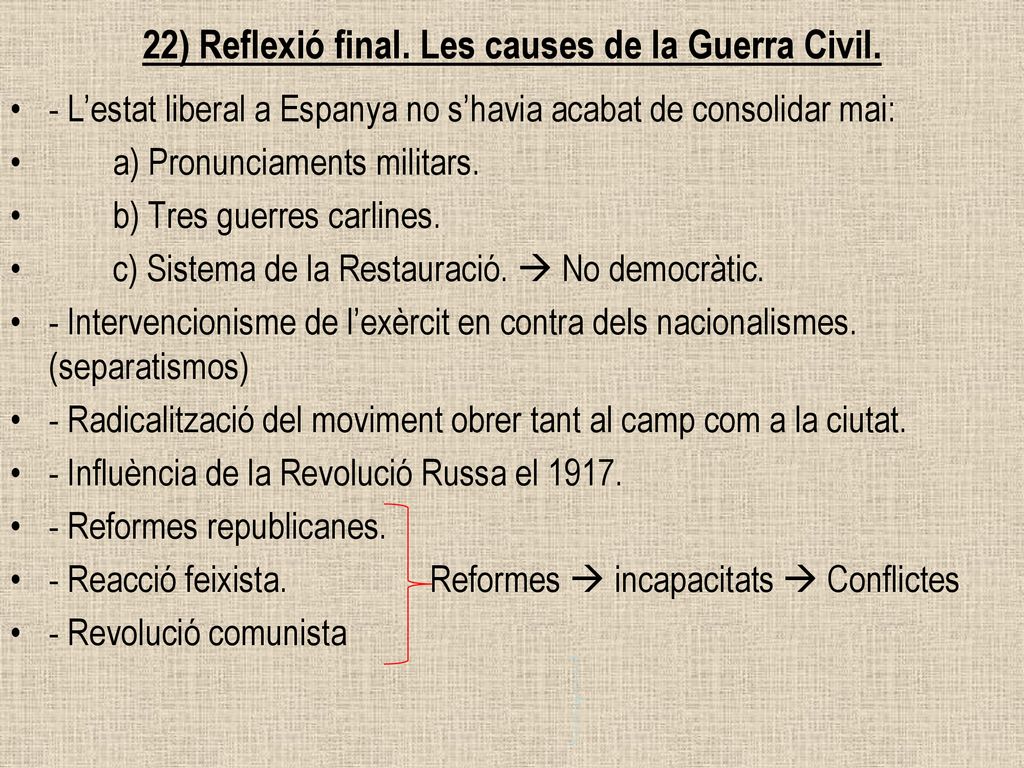 13) Evolució Del Conflicte A La Zona Republicana. - Ppt Descargar