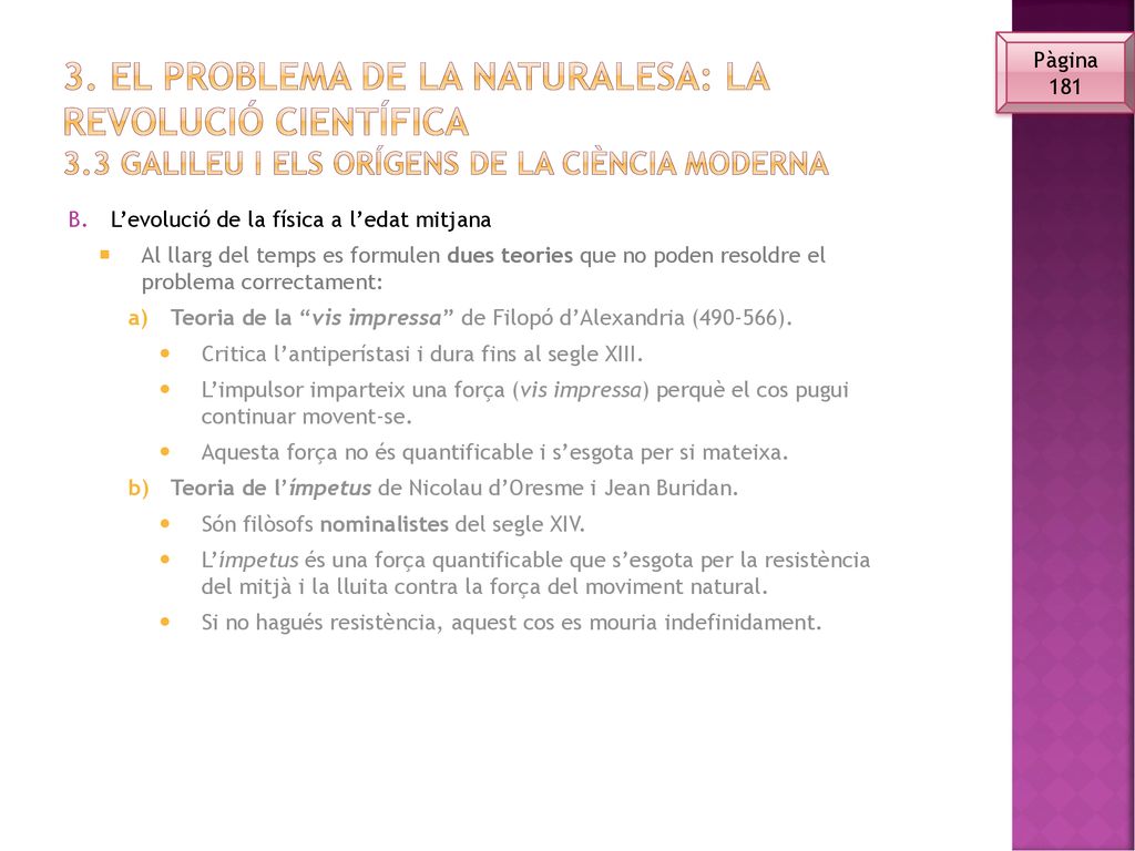 3. El problema de la naturalesa: La revolució científica 3